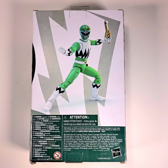 Power Rangers Lightning Collection Lost Galaxy Green Ranger Figure - Picture 3 of 7
